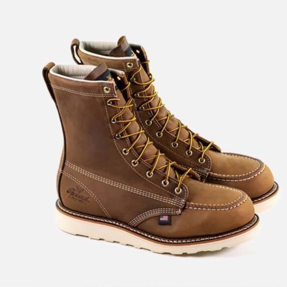Thorogood American Heritage 8” Toe Safety Work Boots Size 10 EE NWT READ